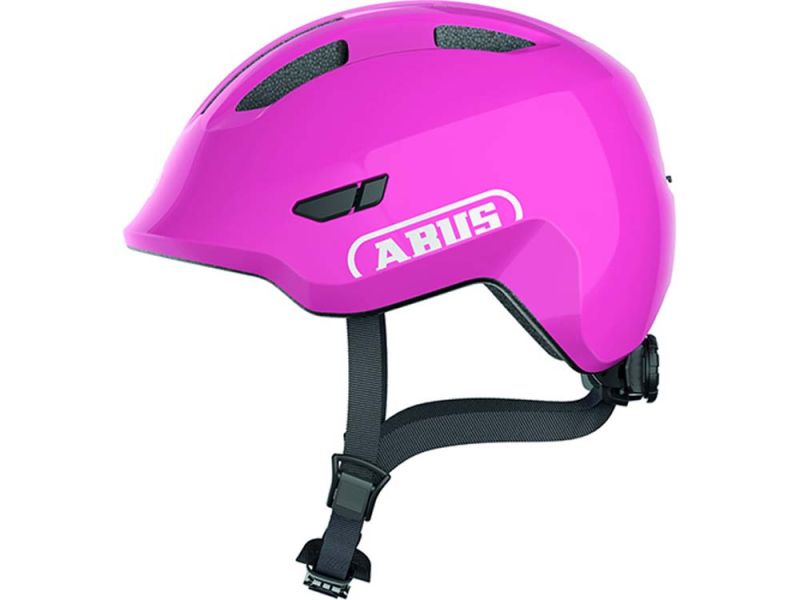 Abus Smiley 3.0 Fahrradhelm Kinder (shiny pink)
