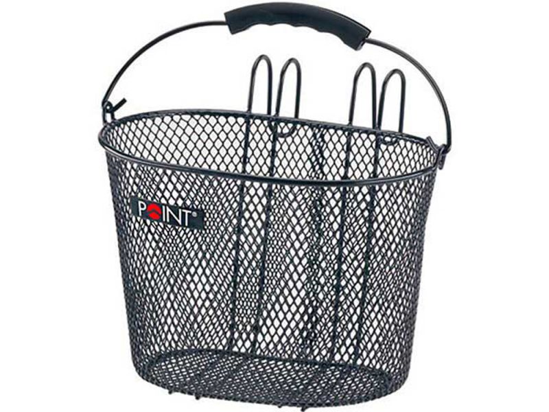Point Fahrradkorb für Lenker Kinder (schwarz)
