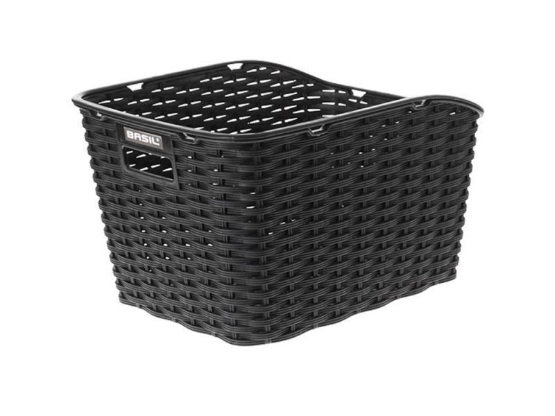 Basil Weave WP Fahrradkorb (schwarz)