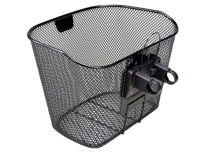 Asista Vorderradkorb (schwarz)