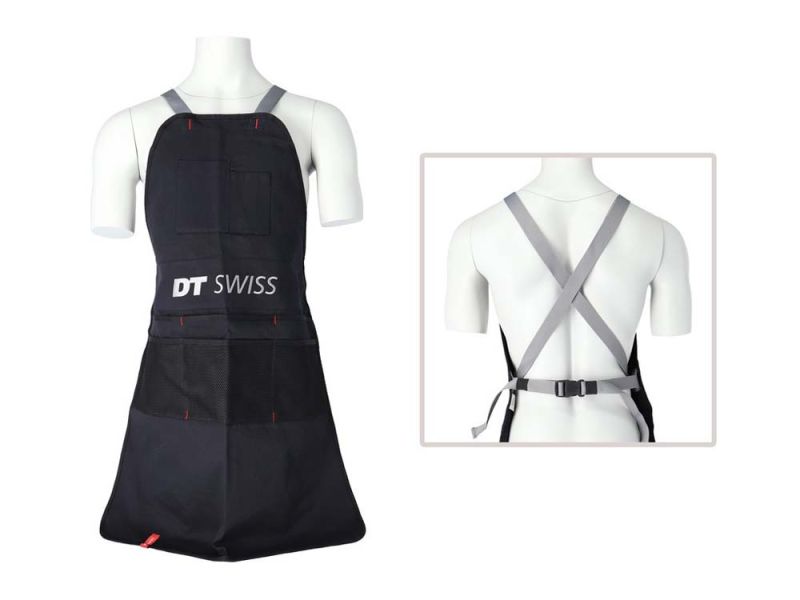 DT Swiss Werkstattschürze (schwarz / grau)