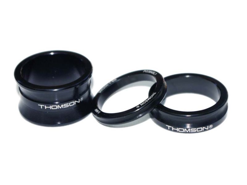 Thomson Spacer Kit (schwarz | 5mm/10mm/20mm)
