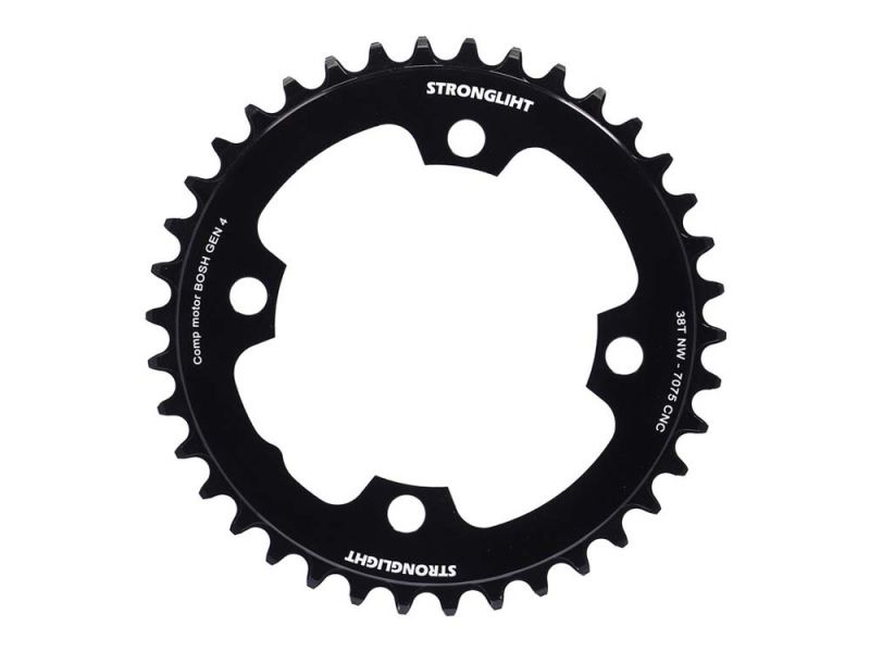 Stronglight E-Bike BoschGen4 Kettenblatt (38 Zähne | 4-Arm | Lochkreis 104 | NW)