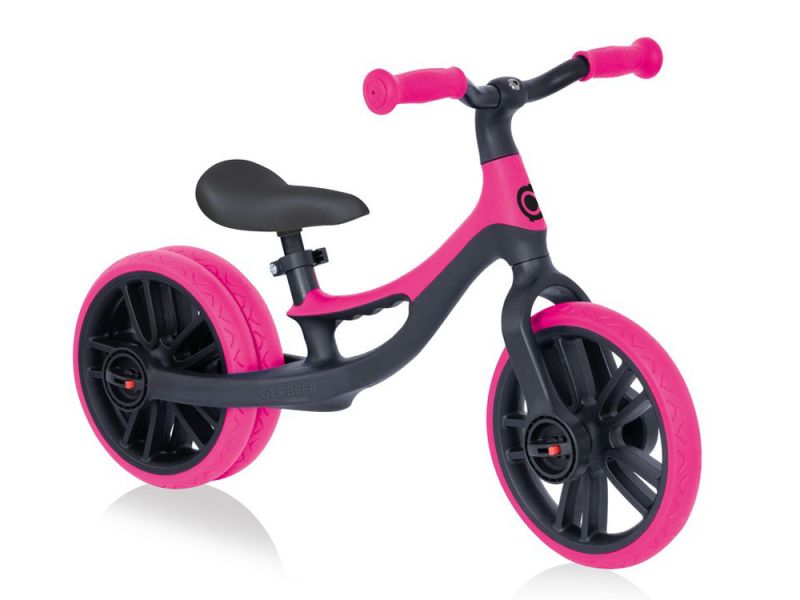 Globber Go Bike Elite Duo Lernlaufrad (10“ | fuchsia pink)