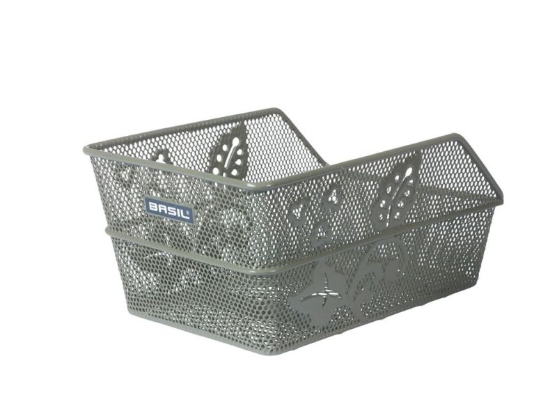 Basil Cento Flower S Hinterradkorb (grün)