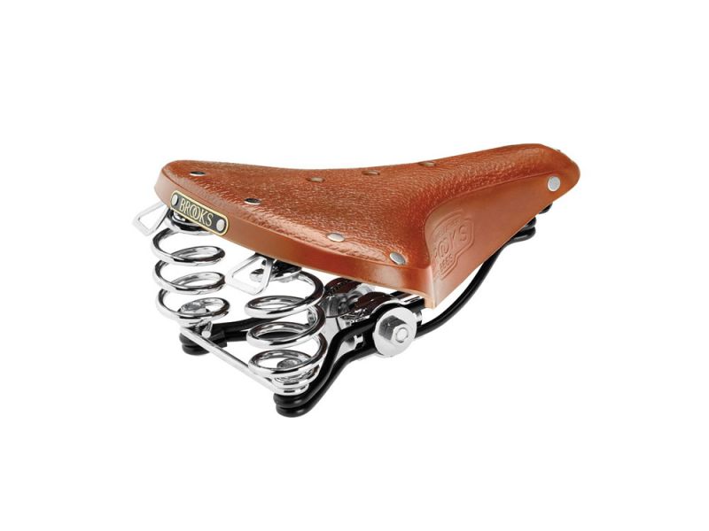 Brooks B66S Fahrradsattel (hellbraun)