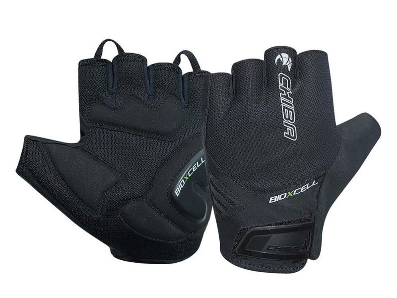 Chiba Bioxcell Air kurz Fahrradhandschuhe (kurz | schwarz)