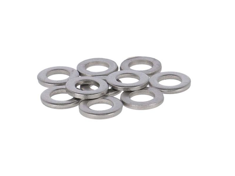Fix Nippel Beilagscheibe (6mm | 10 Stück | Nirosta | 12,5 x 6,4 x 1,6mm)