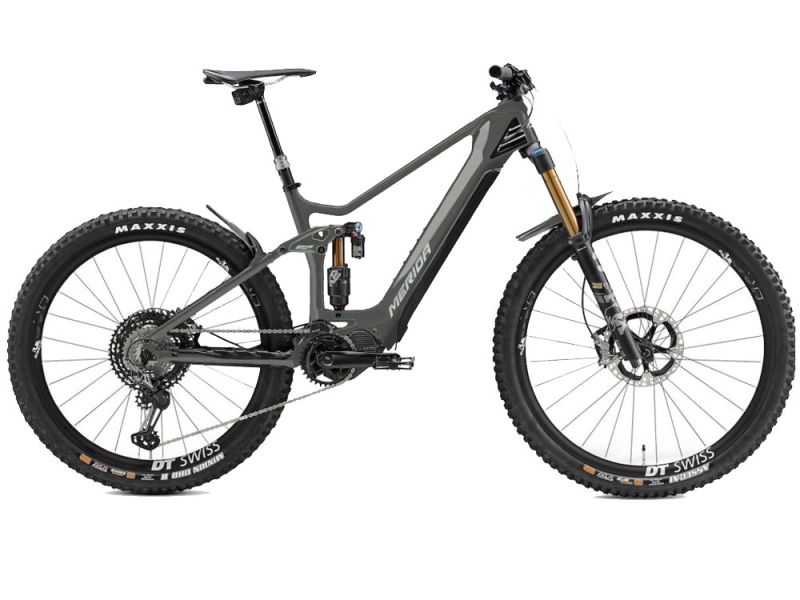 Merida eOne-Sixty 10K EP3 Fully MTB E-Bike (29 / 27.5 Zoll | 504Wh | grau)-40 cm