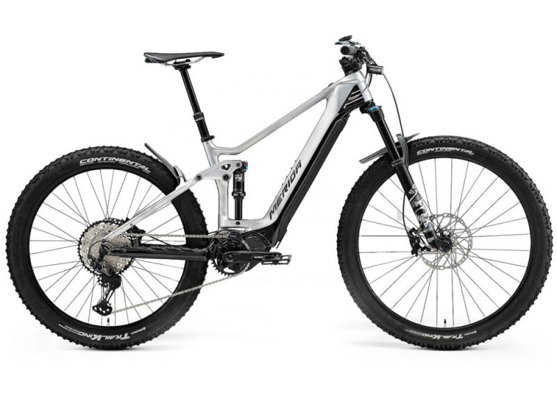 Merida eOne-Forty 8000 EP2 Fully MTB E-Bike (29 / 27.5 Zoll | 630Wh | silber)-50 cm