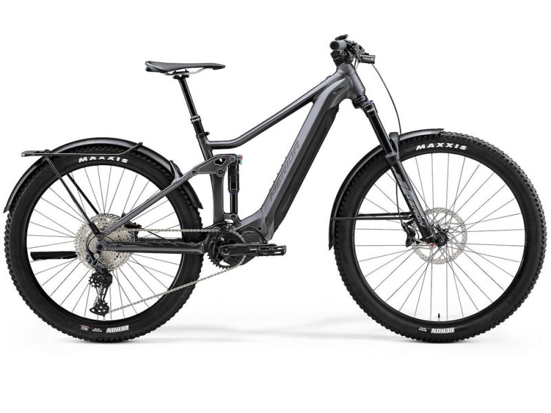 Merida eOne-Forty 400 EQ EP1 Fully MTB E-Bike (29 / 27.5 Zoll | 504Wh | silber)-40 cm