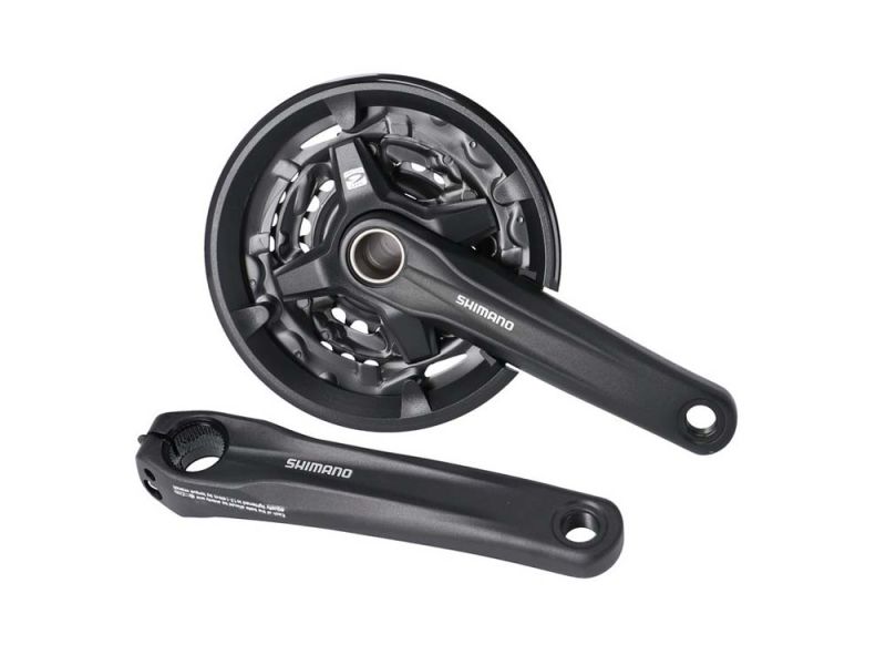 Shimano FC-MT210-3 Kettenradgarnitur (9-fach | 40/30/22 Zähne | 170mm | m.KSS | Festachse)
