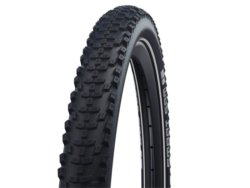 Schwalbe Smart Sam HS624 Fahrradreifen (28" | 1,65" | 44-622 | Reflex | PL | Tube | Addix | E-25 | schwarz)