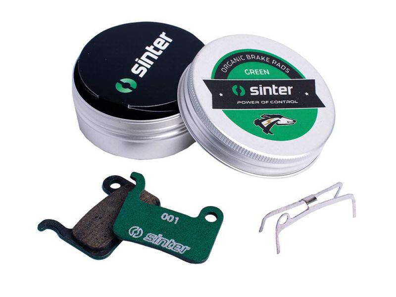 Sinter 001 Shimano A Scheibenbremsbeläge (organisch | MTB Race | grün)