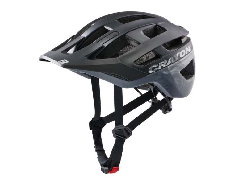 Cratoni AllRace Fahrradhelm (schwarz / mattgrau)