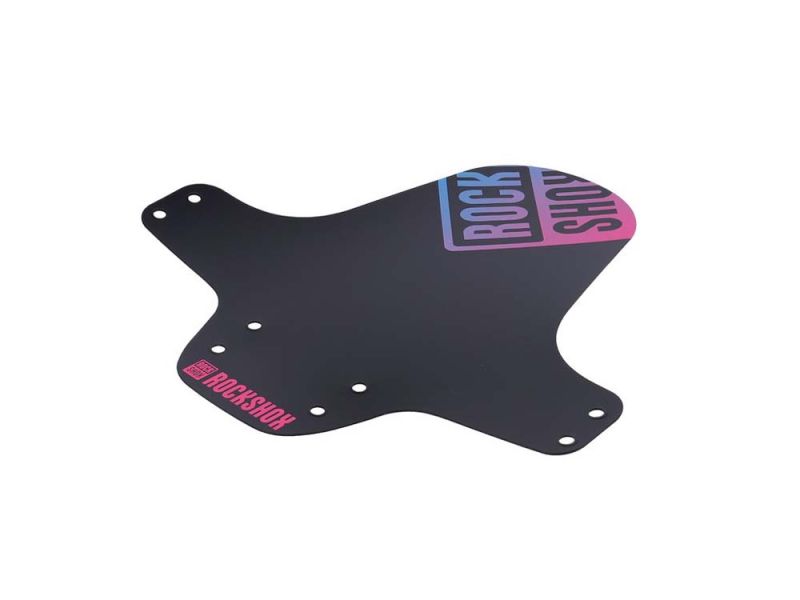 Rock Shox MTB Fender (schwarz / pink / blau)