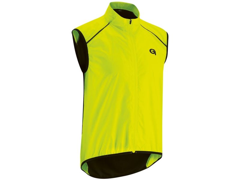 Gonso Sartene cycling waistcoat men (yellow)