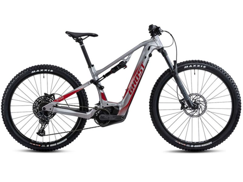 Ghost E-Teru B Advanced MTB E-Bike (27,5" | 750Wh | grau / rot)