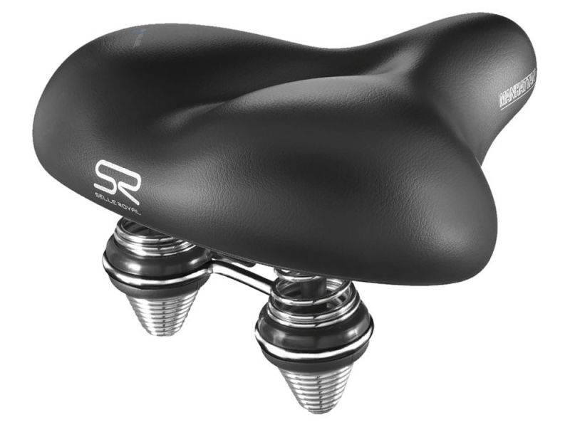 Selle Royal Manhatten Premium Fahrradsattel (270x245mm | relaxed | schwarz)