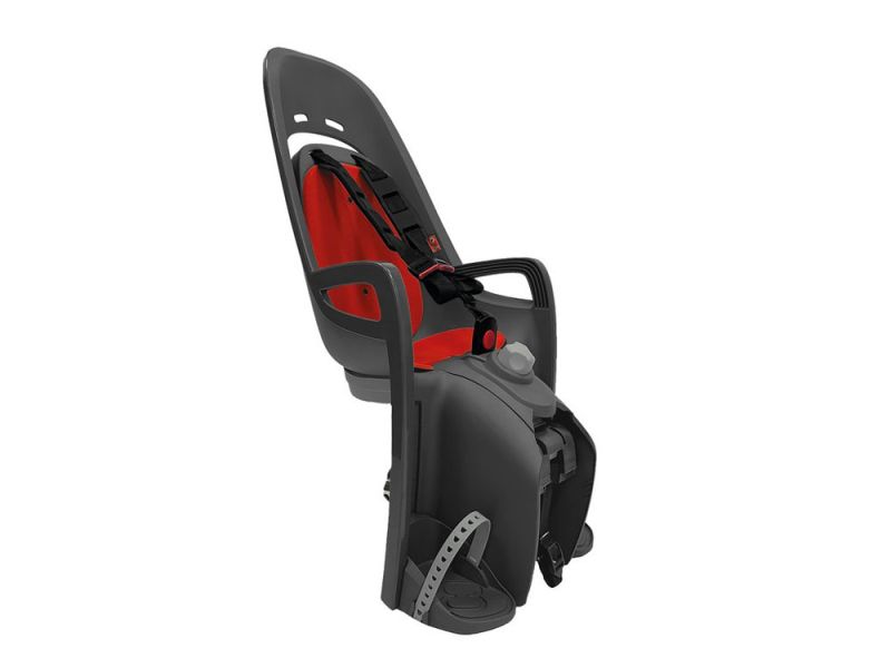 Hamax Zenith Relax Kindersitz (Befestigung Gepäckträger | rot / grau)