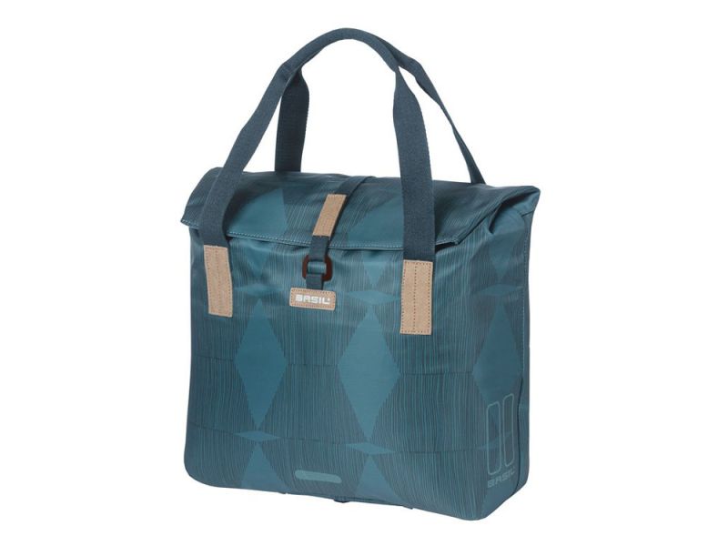 Basil Elegance Fahrrradshopper (20-26 Liter | estate blue)