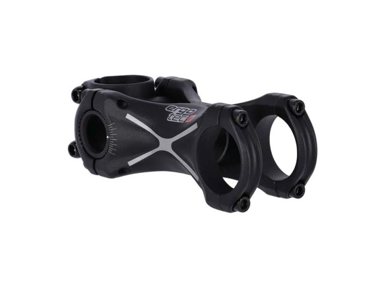 Ergotec SWELL-X A-Head Vorbau (Alu | schwarz / sand | 100mm | Ø28,6mm | Ø31,8mm | SL6)