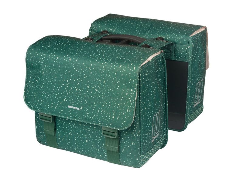 Basil Flair Doppelpacktasche (35 Liter | MIK | grün)