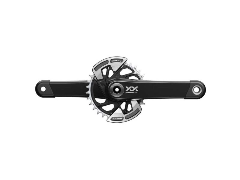 Sram XX Eagle D1 T-Type Kettenradgarnitur (12-fach | 32 Zähne | 175mm | DUB | Alu | DM | ohne Innenlagerag)