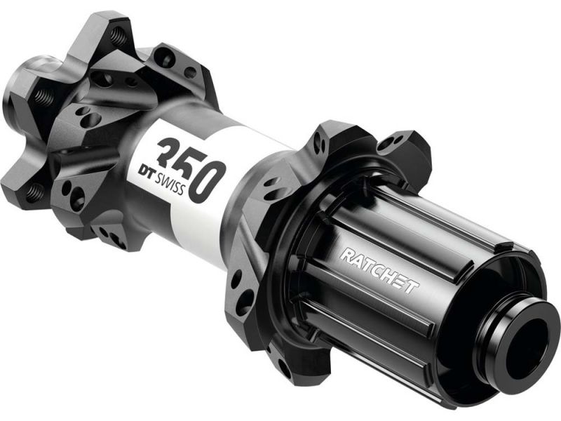 DT Swiss 350 MTB Straightpull DB Hinterradnabe (148/12mm TA Boost | IS 6-Bolt | 28 Loch | Shimano Light)