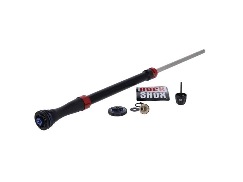 Rock Shox Gabel Dust Wiper Upgrade Kit (30mm | schwarz | geflanscht | reibungsarme Dichtung)
