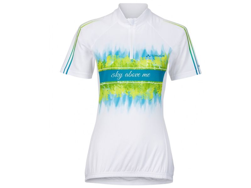 Vaude Cielo cycling jersey women (white)