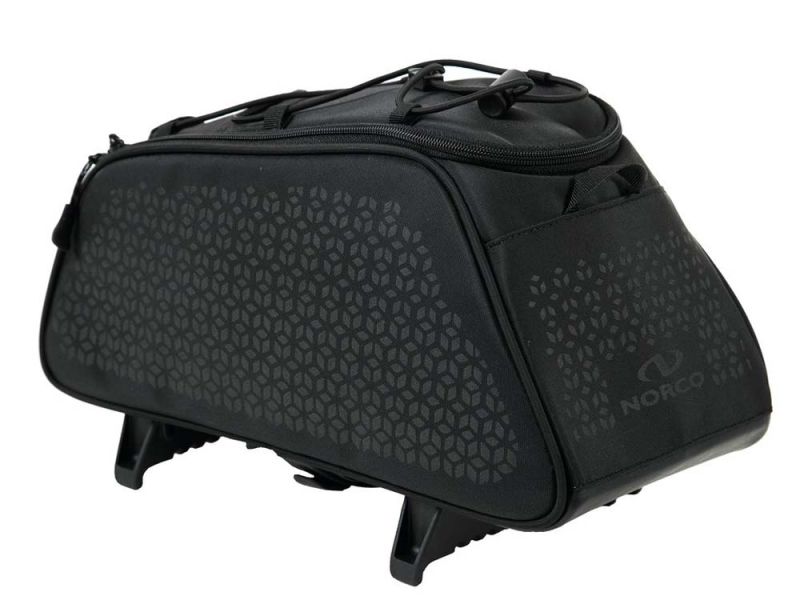 Norco Dunfort Gepäckträgertasche (7 Liter | schwarz | mit TopKlip)