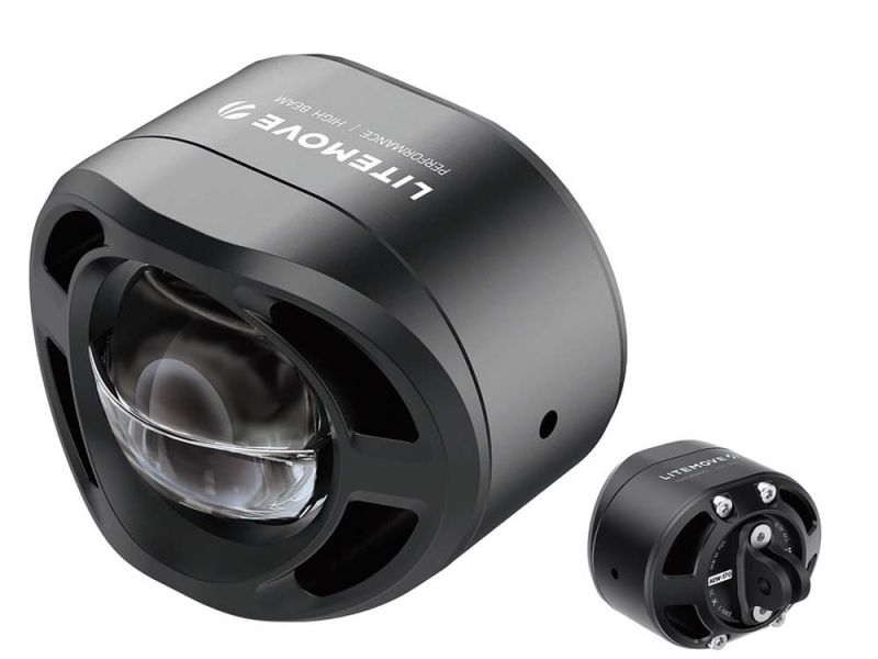 Litemove AEW170 Scheinwerfer (für E-Bikes| mit Halterung Rückseite)