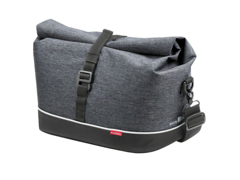 Klick Fix Rackpack City Gepäckträgertasche (8 Liter | Uniklip2 | grau)