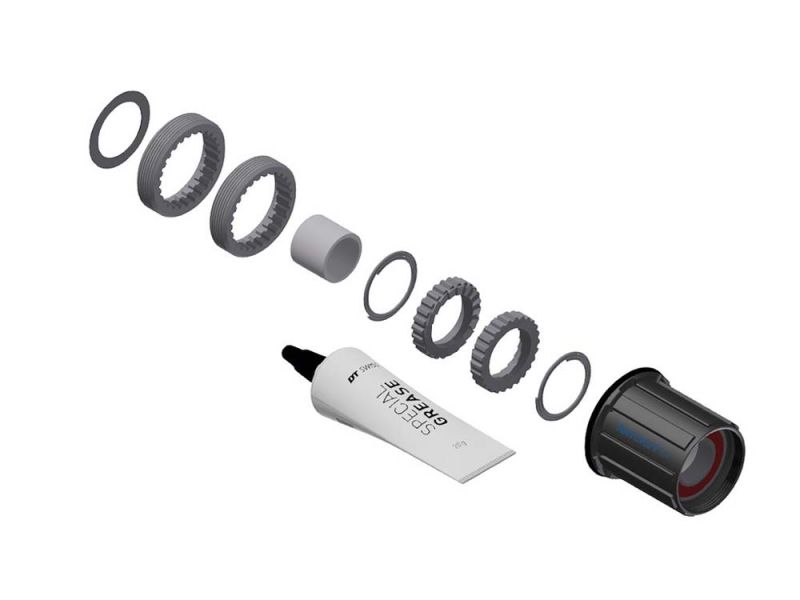 DT Swiss Umrüstkit Hinterradnabe (Stahl | 3 Pawl in Ratchet LN | Shimano)