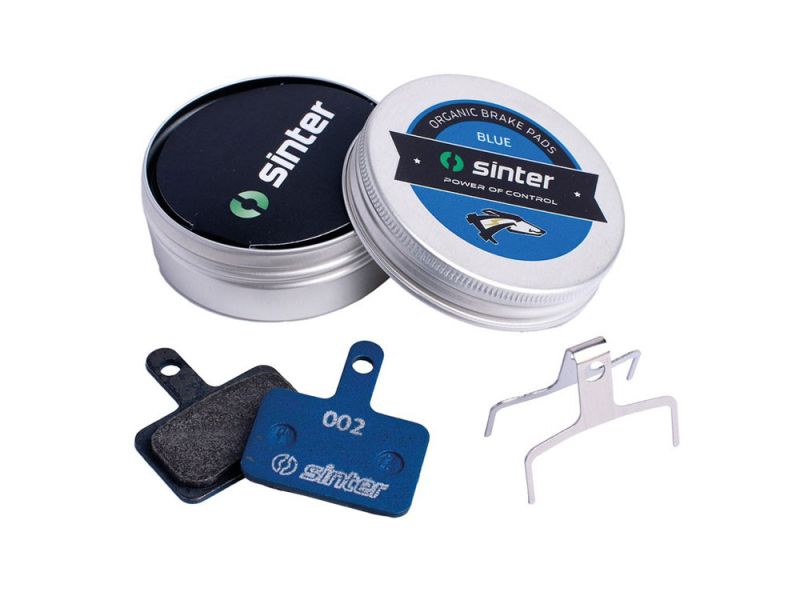 Sinter 002 Shimano B Scheibenbremsbeläge (organisch | E-Bike | blau)