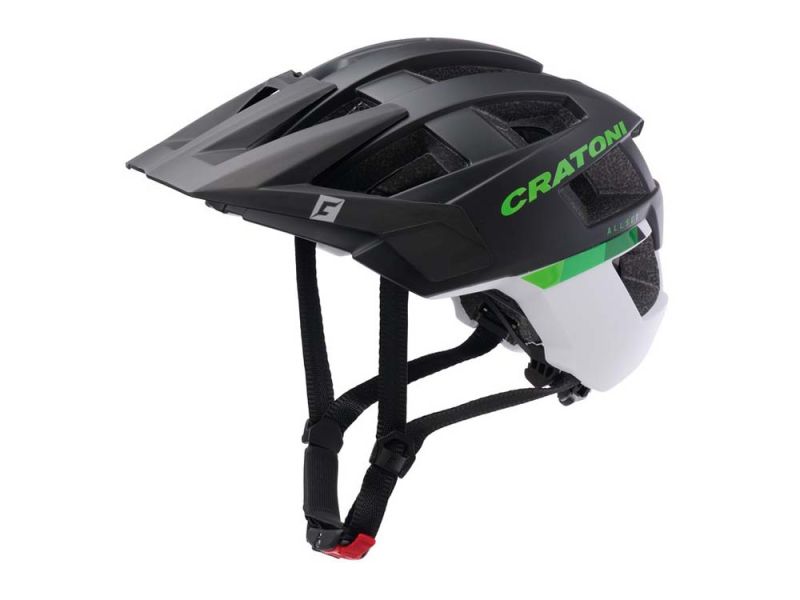 Cratoni AllSet Fahrradhelm (schwarz / mattweiß)
