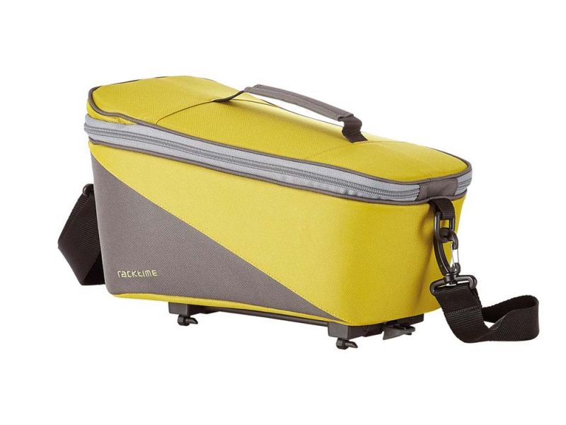 Racktime Tasche Talis 2.0 Fahrradtasche (8 Liter | grün / grau | inkl. Snapit 2.0 Adapter)