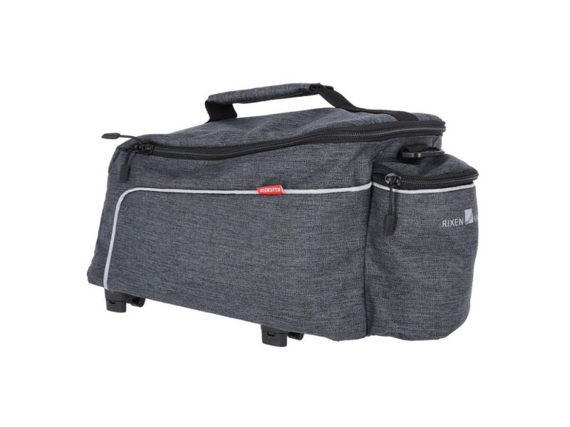 KLICKfix Rackpack Light Gepäckträgertasche (8 Liter | grau | Racktime)