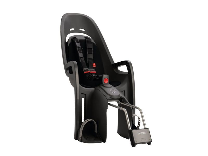 Hamax Zenith Kindersitz (Befestigung Rahmenrohr | grau / schwarz)