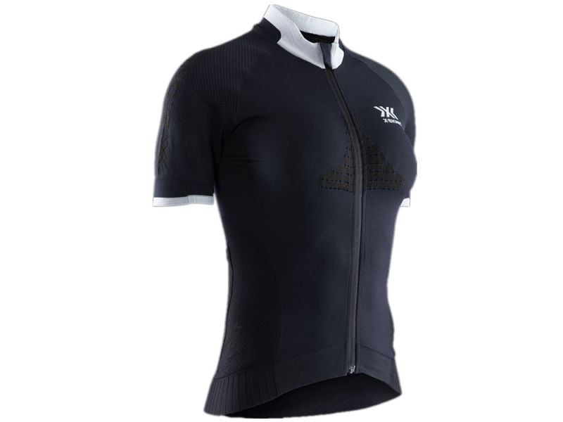 X-Bionic Invent 4.0 ZIP cycling shirt women (opal black / arctic white)