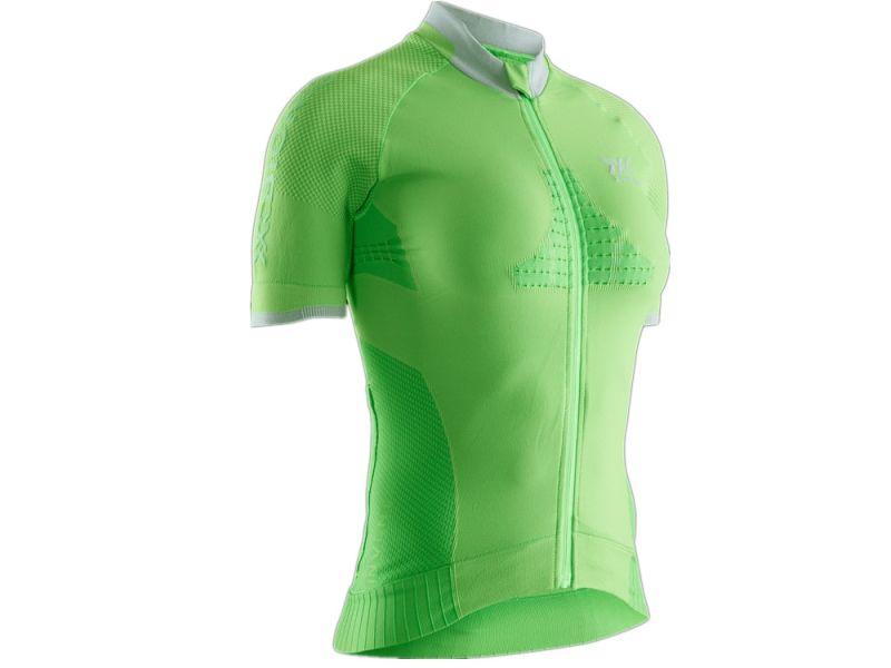 X-Bionic Invent 4.0 ZIP cycling shirt women (amazon green)