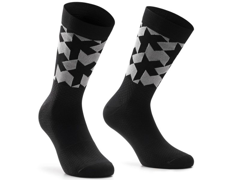 Assos Monogram Evo cycling socks (blackSeries)