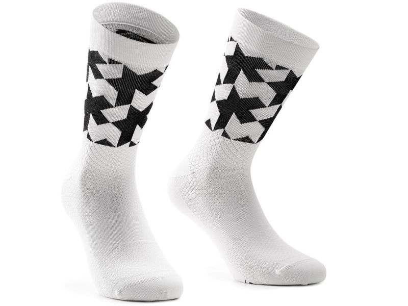 Assos Monogram Evo cycling socks (holy White)