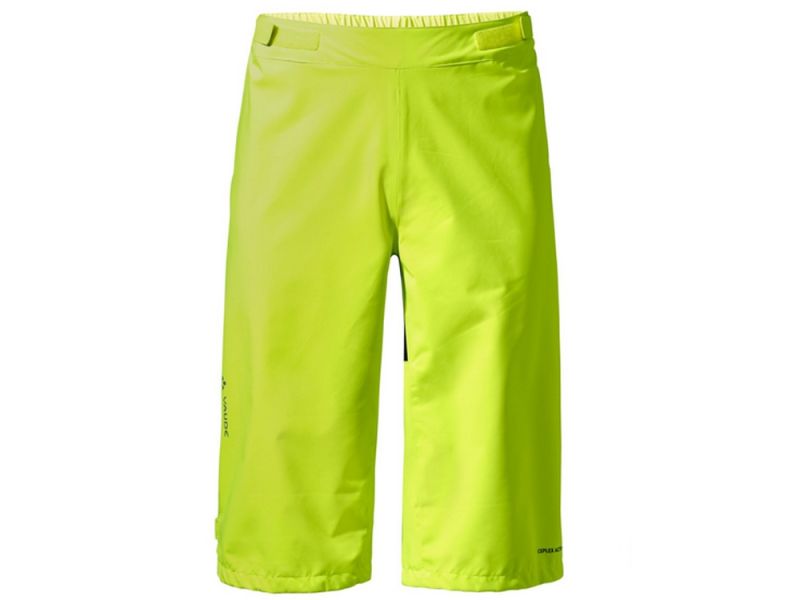 Vaude Moab rain shorts men (neon yellow)