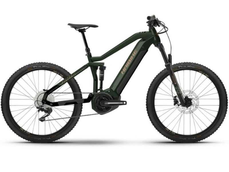 Haibike AllTrail 4 Fully MTB e-bike (29" | i630Wh | matt green)