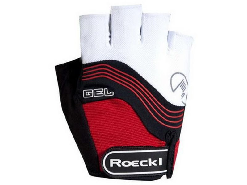 Roeckl Imajo cycling gloves (white / red)