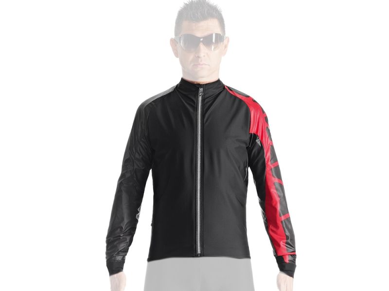 Assos mille_evo7 cycling jacket men (National Red)