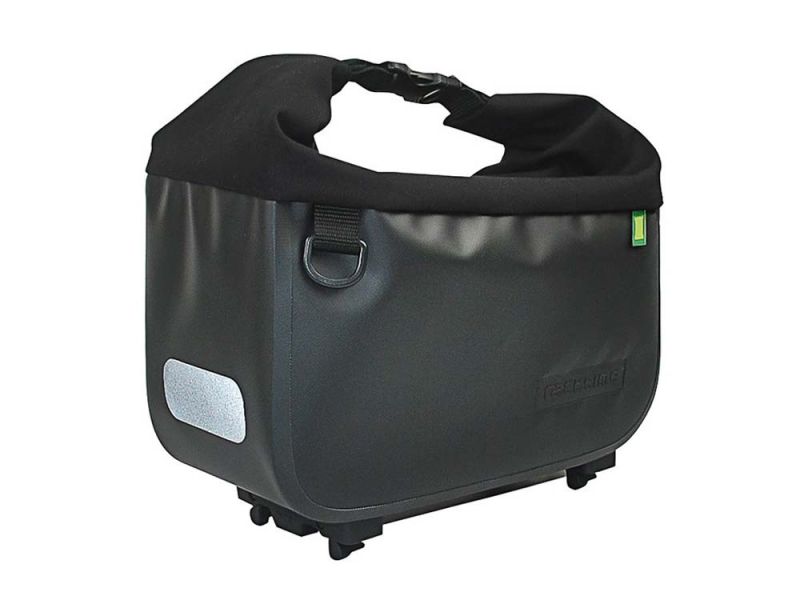 Racktime Tasche Yves 2.0 Fahrradtasche (9-12 Liter | onyxschwarz | inkl. Snapit 2.0 Adapter)