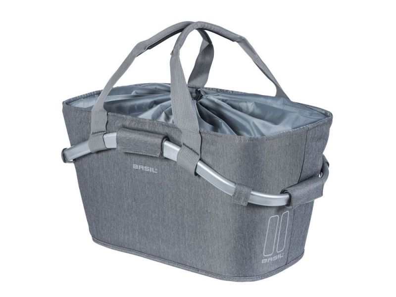 Basil 2Day Carry All Hinterradkorb (22 Liter | MIK | grey melee)
